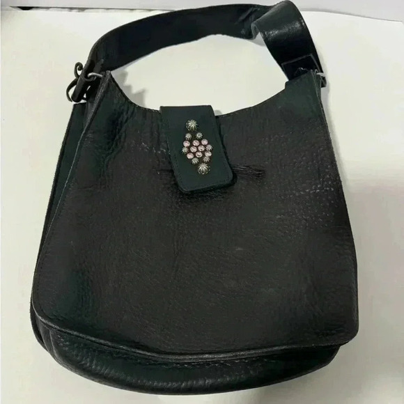 mc fadin Handbags - McFadin Black Leather Shoulder Purse